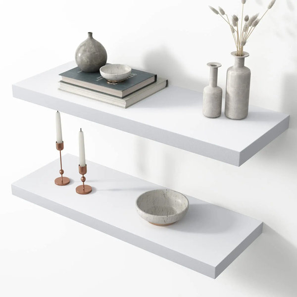 24 inch white shelves hotsell